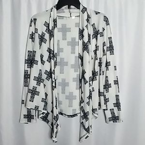 Hot Ginger Cross Cardigan